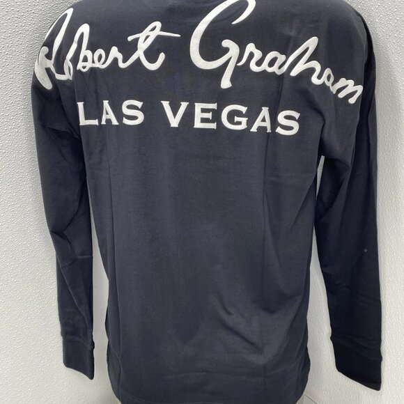 Robert Graham Men’s Las Vegas Long Sleeve T-Shirt Size M Black Embroidered Skull - Picture 9 of 12